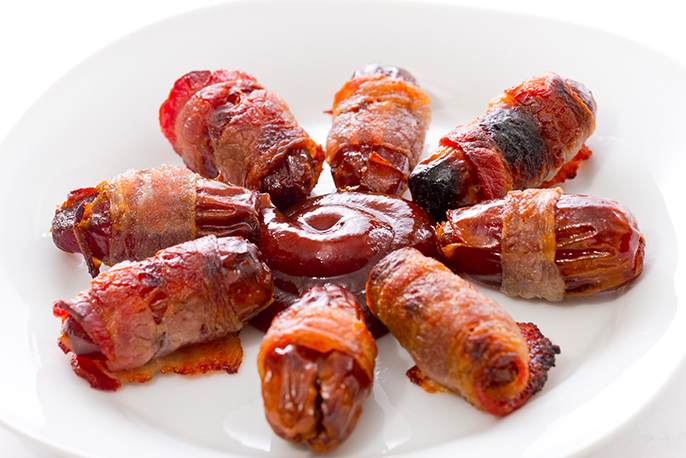 BBQ Bacon-Wrapped Dates | Sweet Baby Ray’s