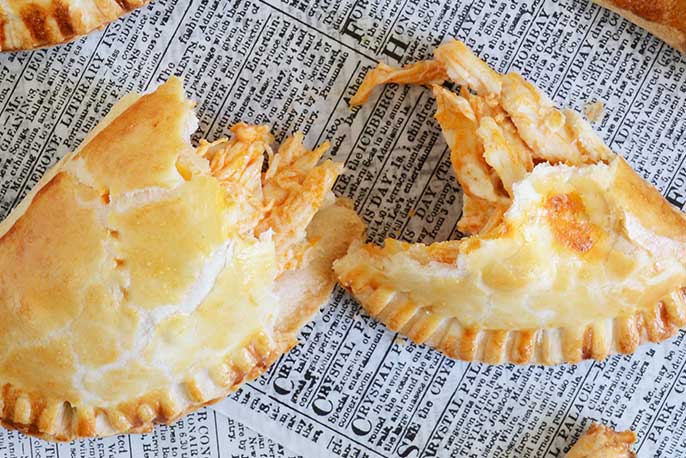 Buffalo Chicken and Blue Cheese Hand Pies | Sweet Baby Ray’s