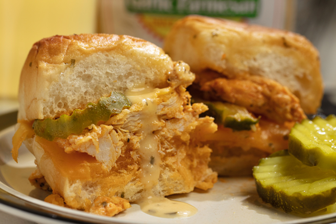 Garlic Parmesan Chicken Sliders | Sweet Baby Ray’s