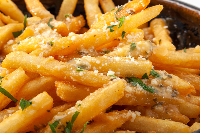 Garlic Parmesan Truffle Fries | Sweet Baby Ray’s