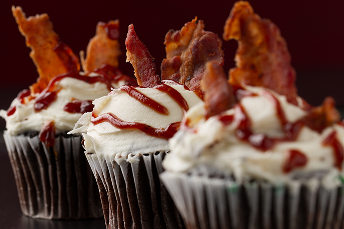 Honey BBQ Bacon Cupcakes | Sweet Baby Ray’s