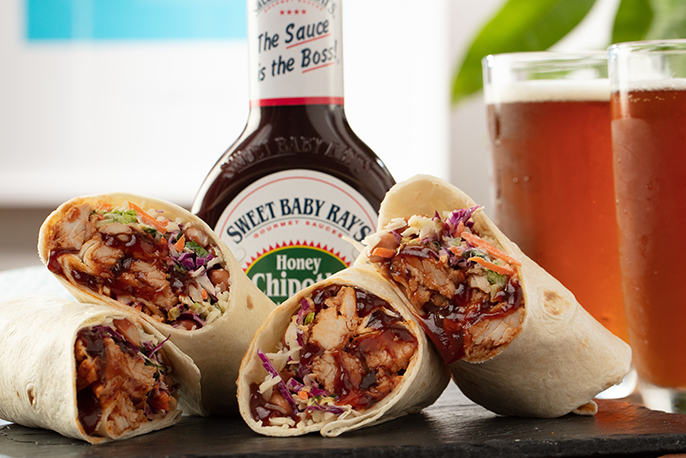 Honey Chipotle Pulled Pork Burrito | Sweet Baby Ray’s