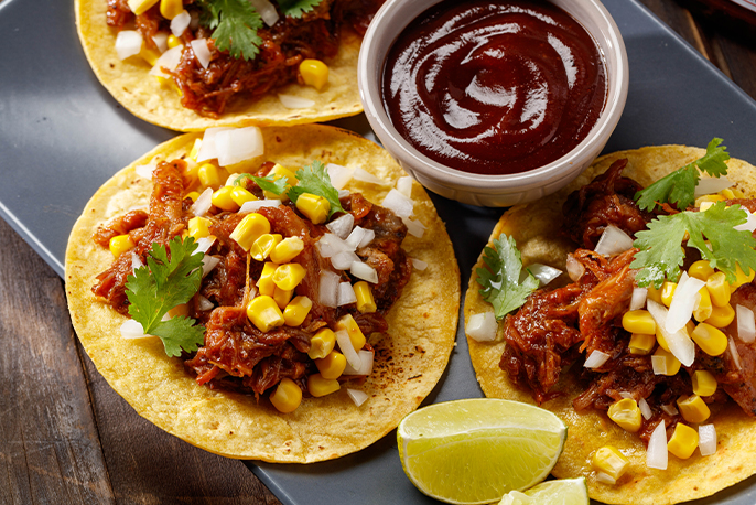 Slow Cooker BBQ Carnitas Tacos | Sweet Baby Ray’s