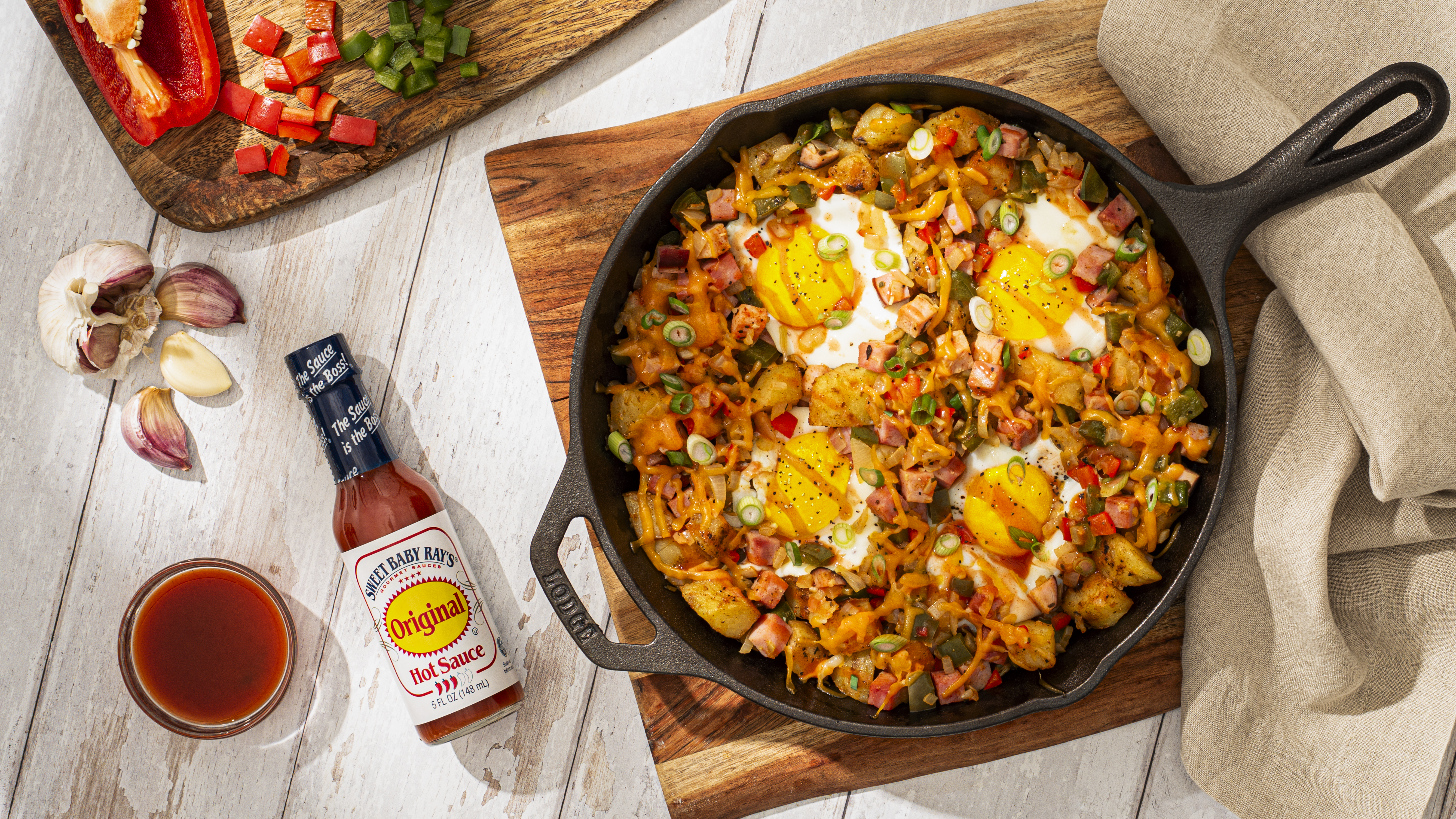 Spicy Breakfast Hash Skillet | Sweet Baby Ray’s