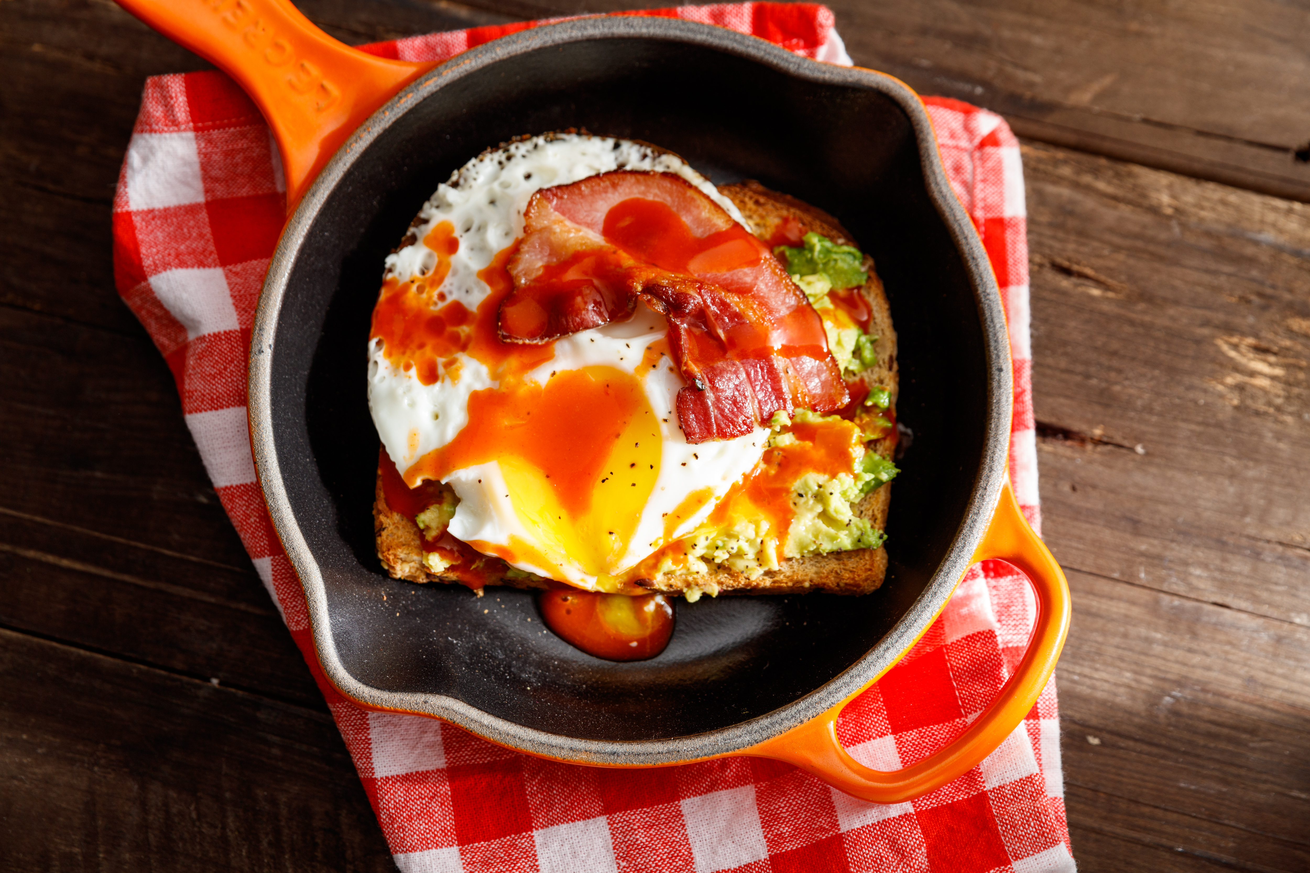 Bacon & Egg Avocado Toast