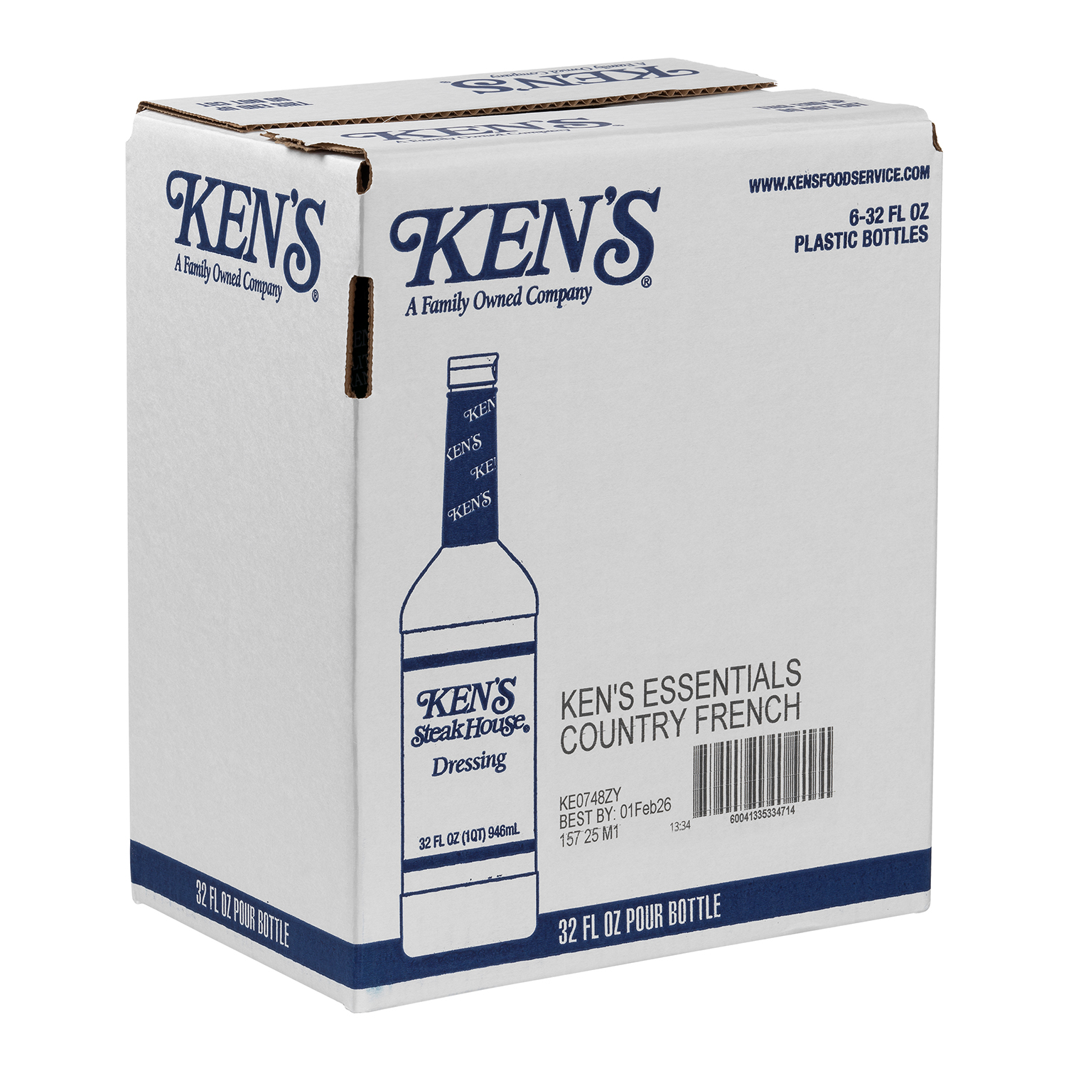 ラージ　レクタンギュラー　ポーセリン　キャッチオールトレー　Florid Ken's Essentials Country French Dressing | Ken's Foodservice