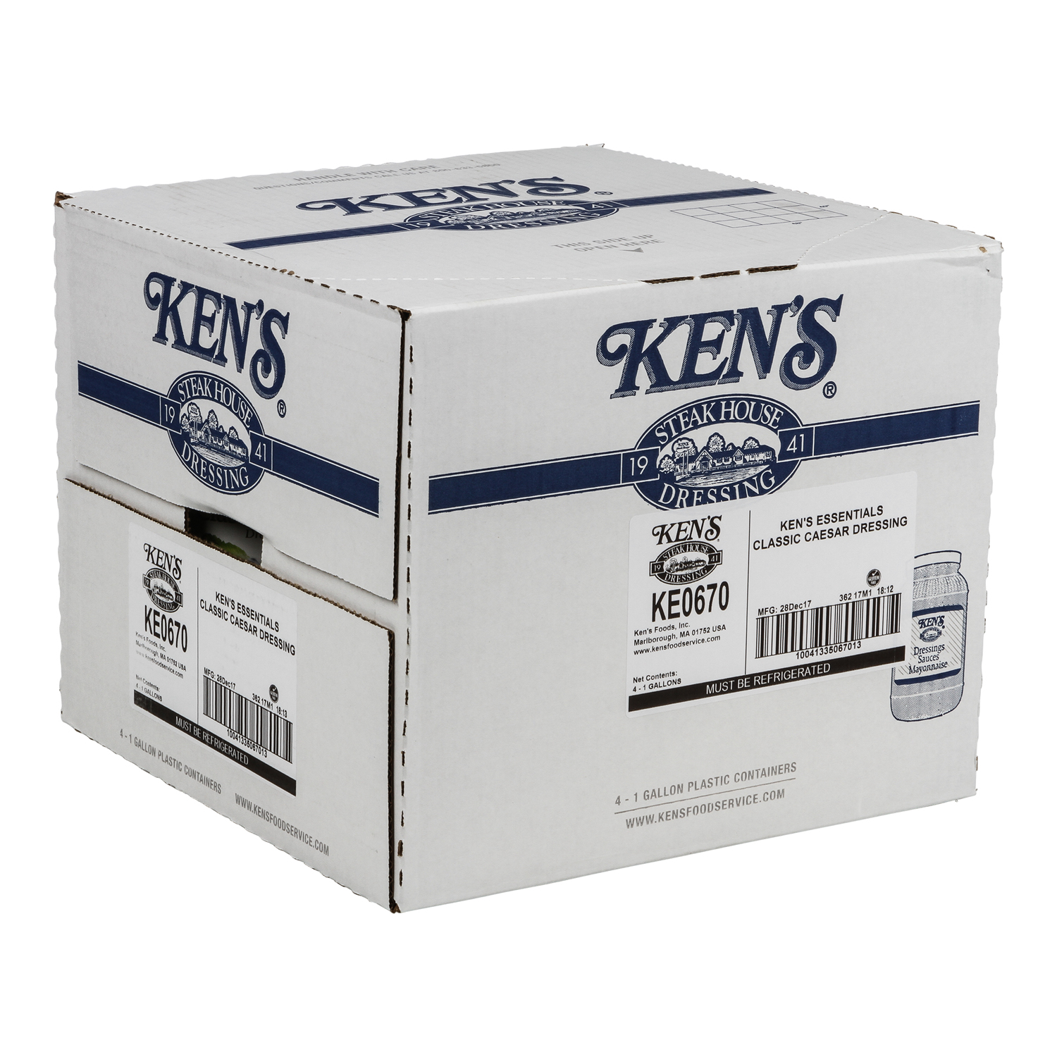 ken's classic caesar dressing Ken's Steak House Creamy Caesar Salad Dressing, Topping & Spread 24 fl oz