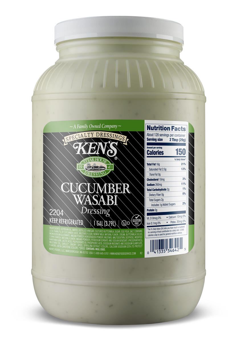 Cucumber Wasabi Dressing | Ken's Foodservice
