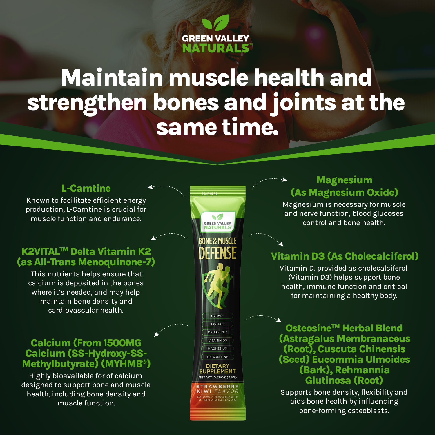 Bone & Muscle Defense On-The-Go Stick