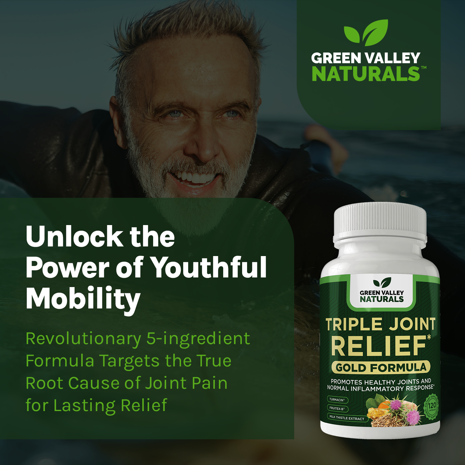 Triple Joint Relief Gold