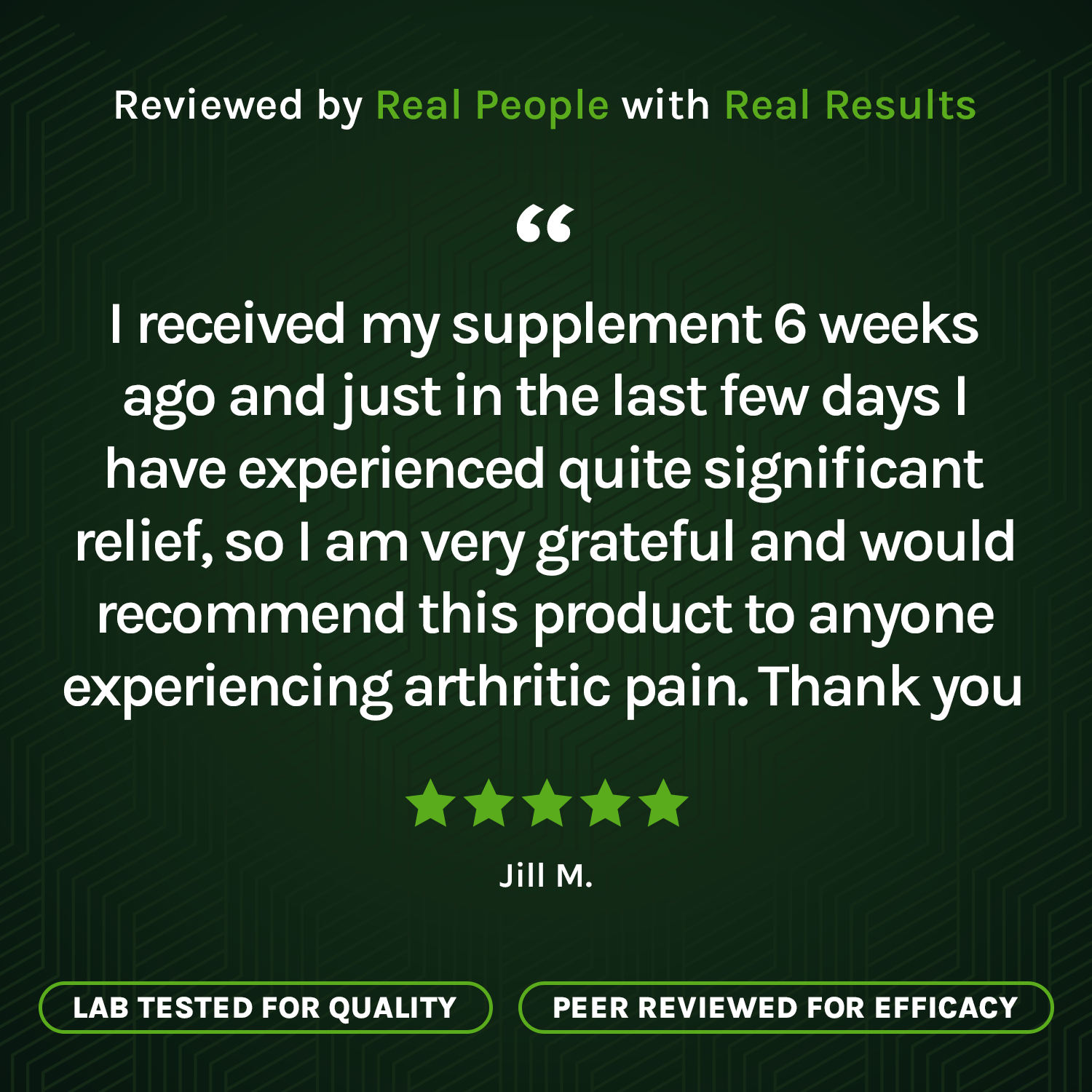 Triple Joint Relief Gold