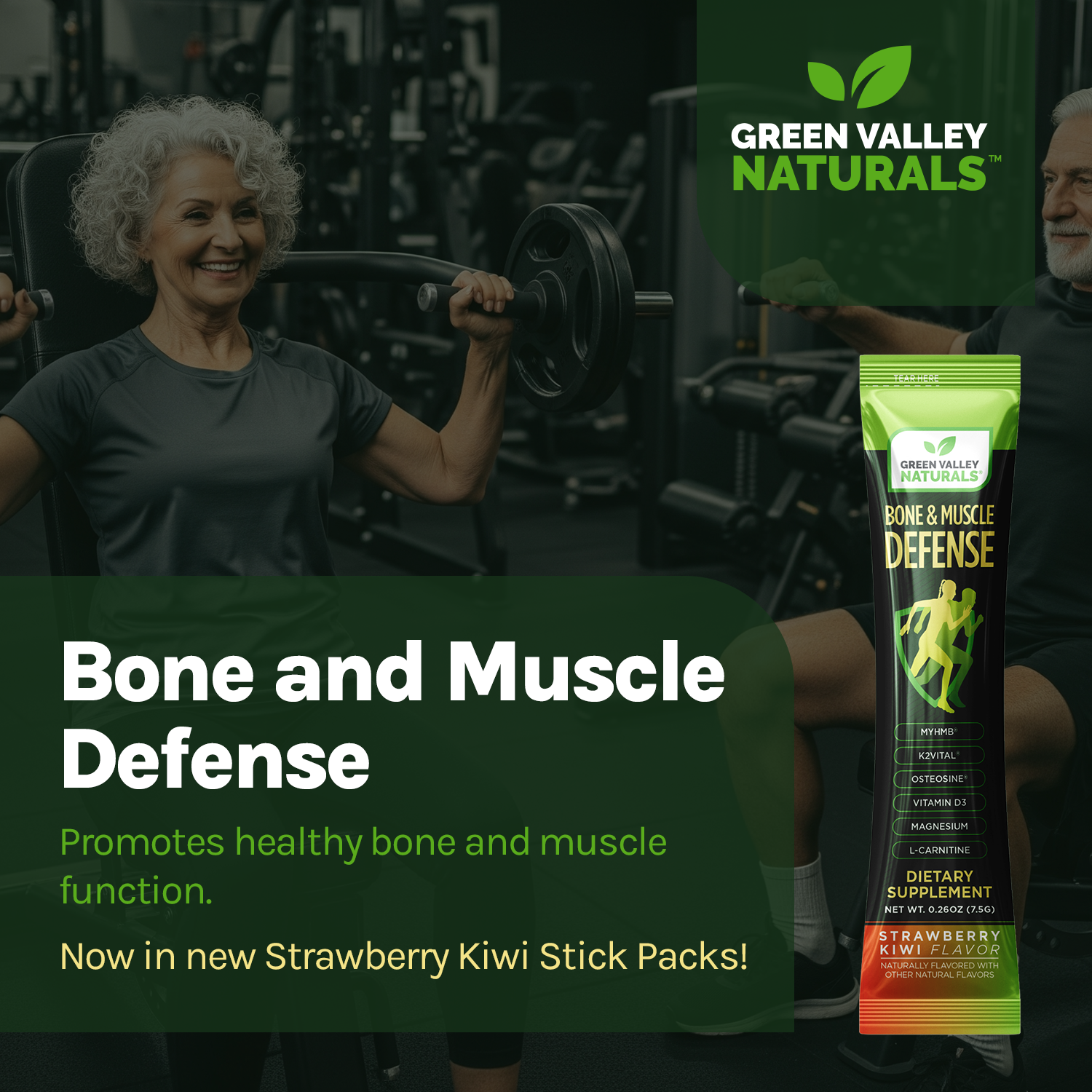 Bone & Muscle Defense On-The-Go Stick