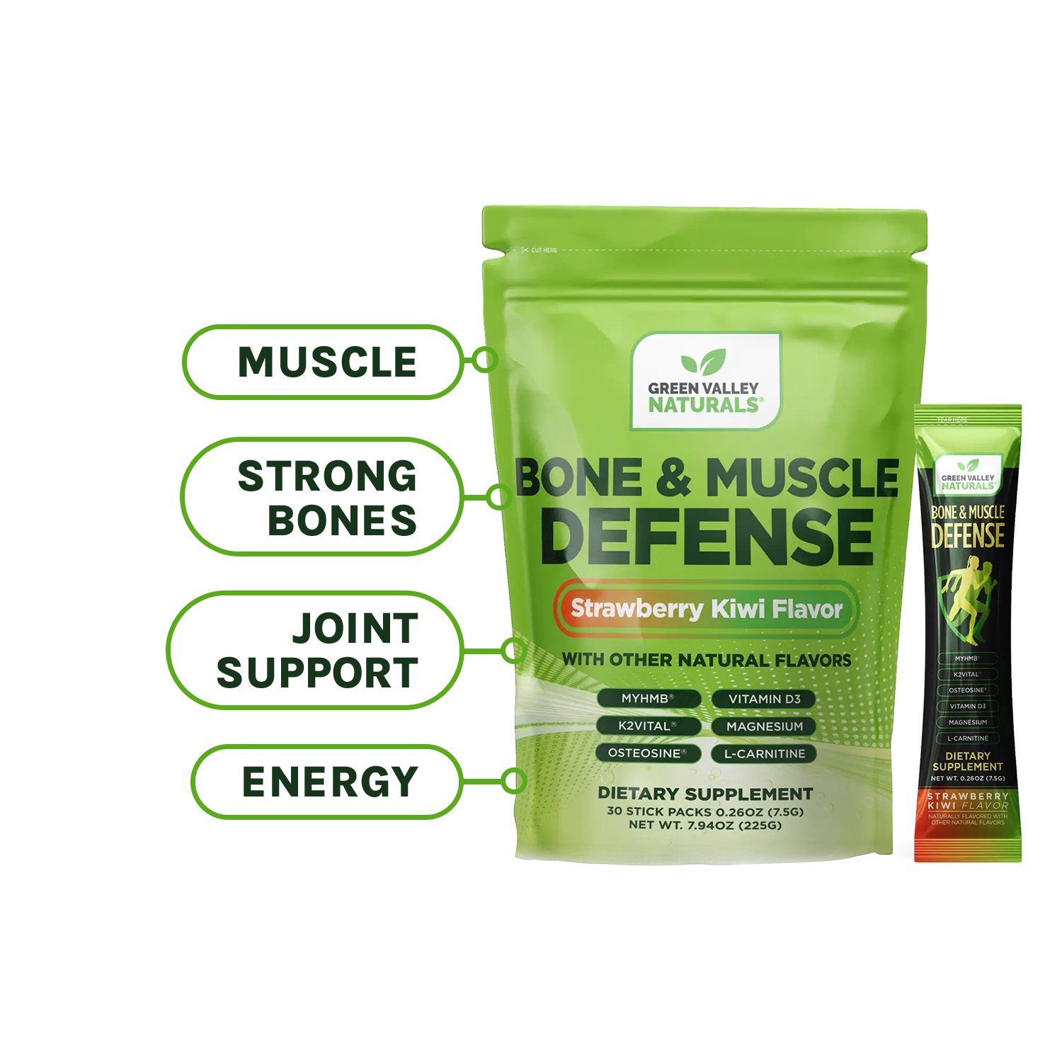 Bone & Muscle Defense On-The-Go Stick