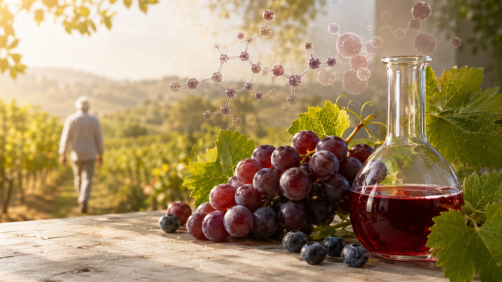Enhancing Long-Term Health and Wellbeing with Resveratrol and Transresveratrol