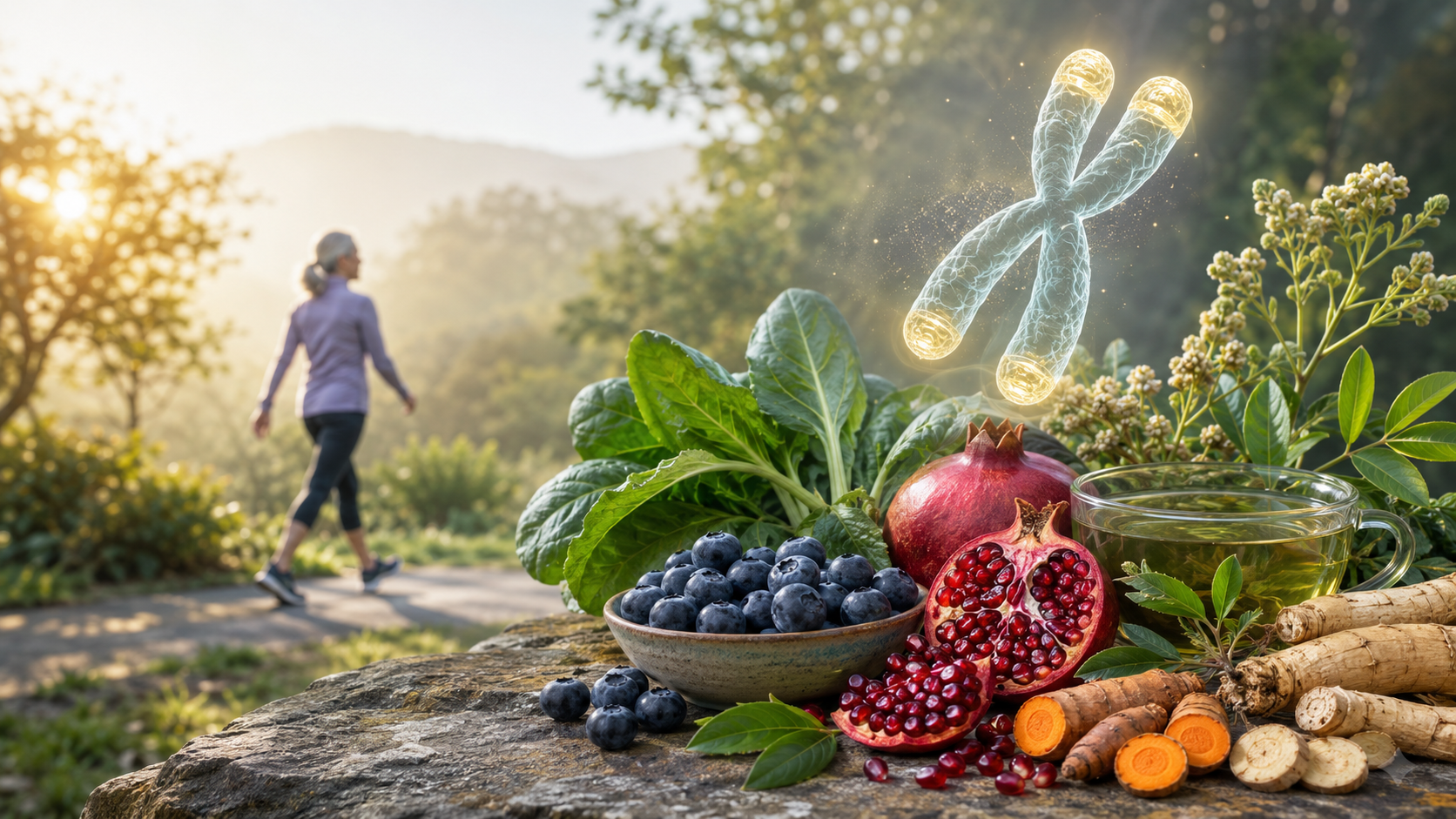 Ways to Delay Aging with Natural Telomerase Activators