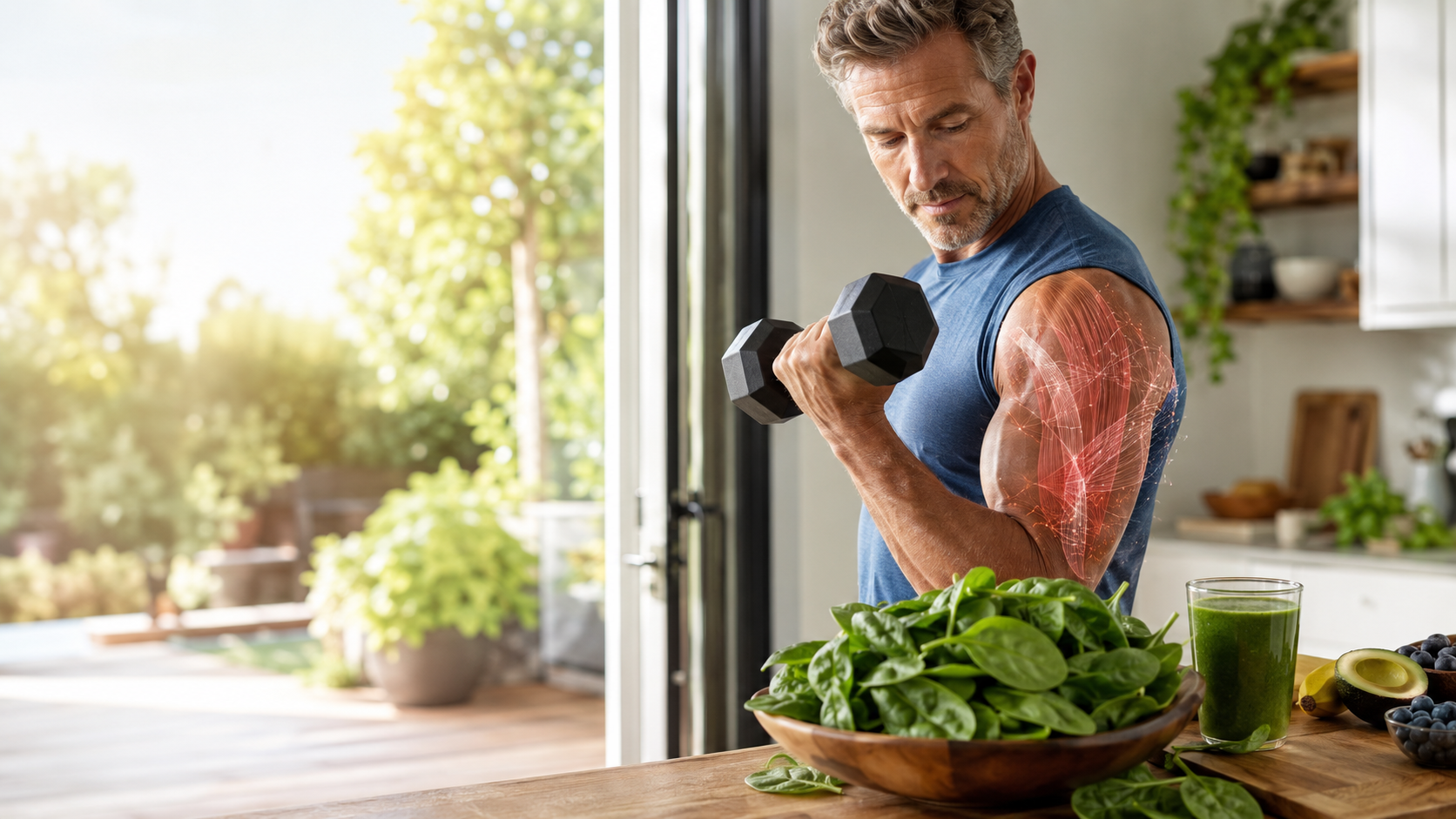 Popeye's Muscle-Building Secret: The Role of Spinach in Enhancing Muscle Strength and Function