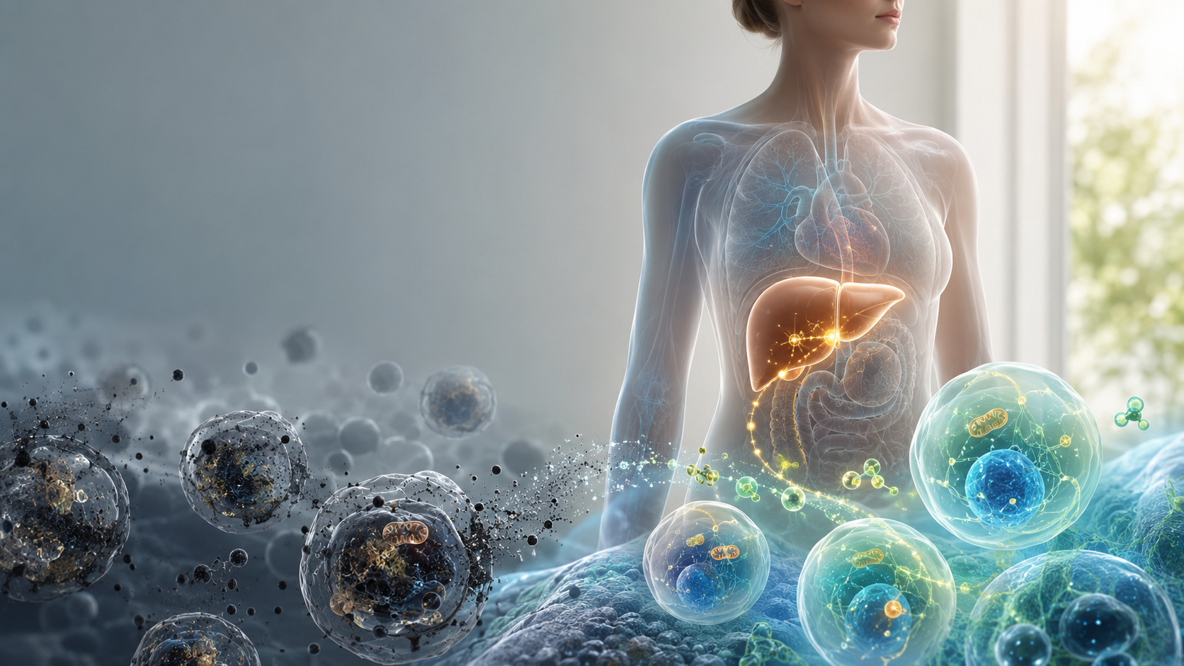 A toxin present in your body can cause premature aging.
