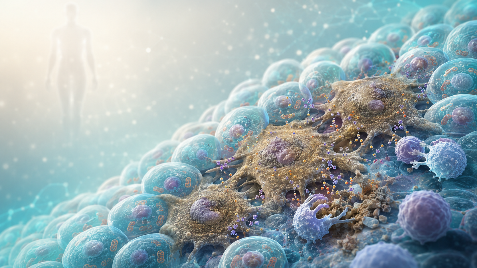 The reasons behind aging and solutions to prevent the effects of senescent cells on aging.